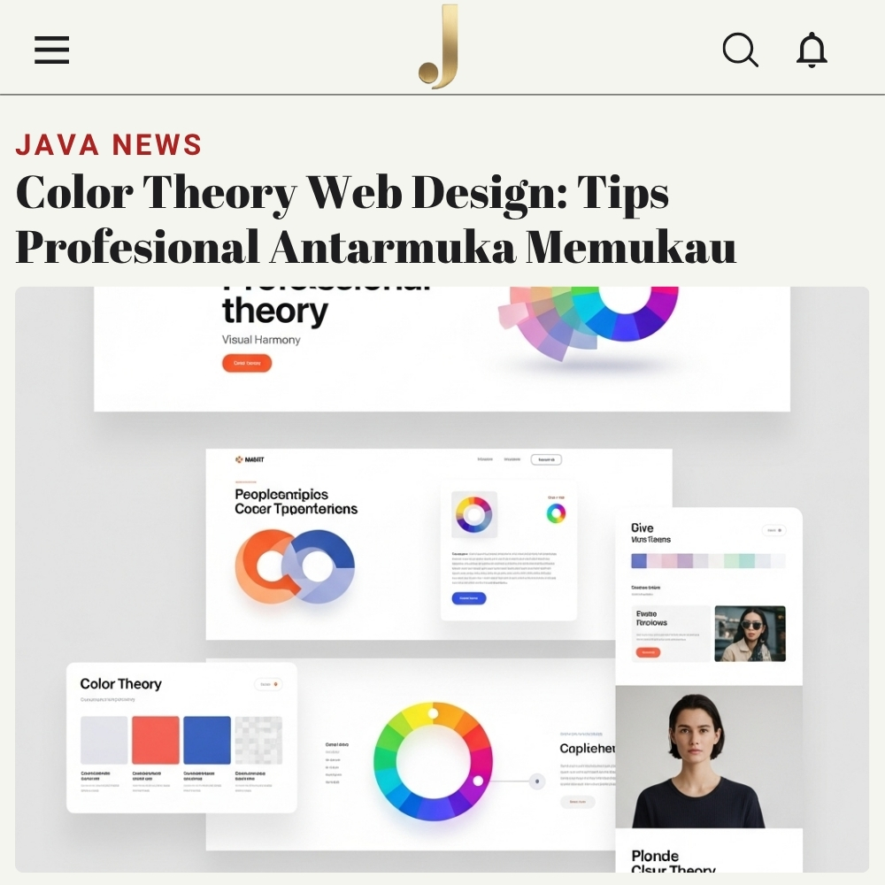 Color Theory Web Design: Tips Profesional Antarmuka Memukau