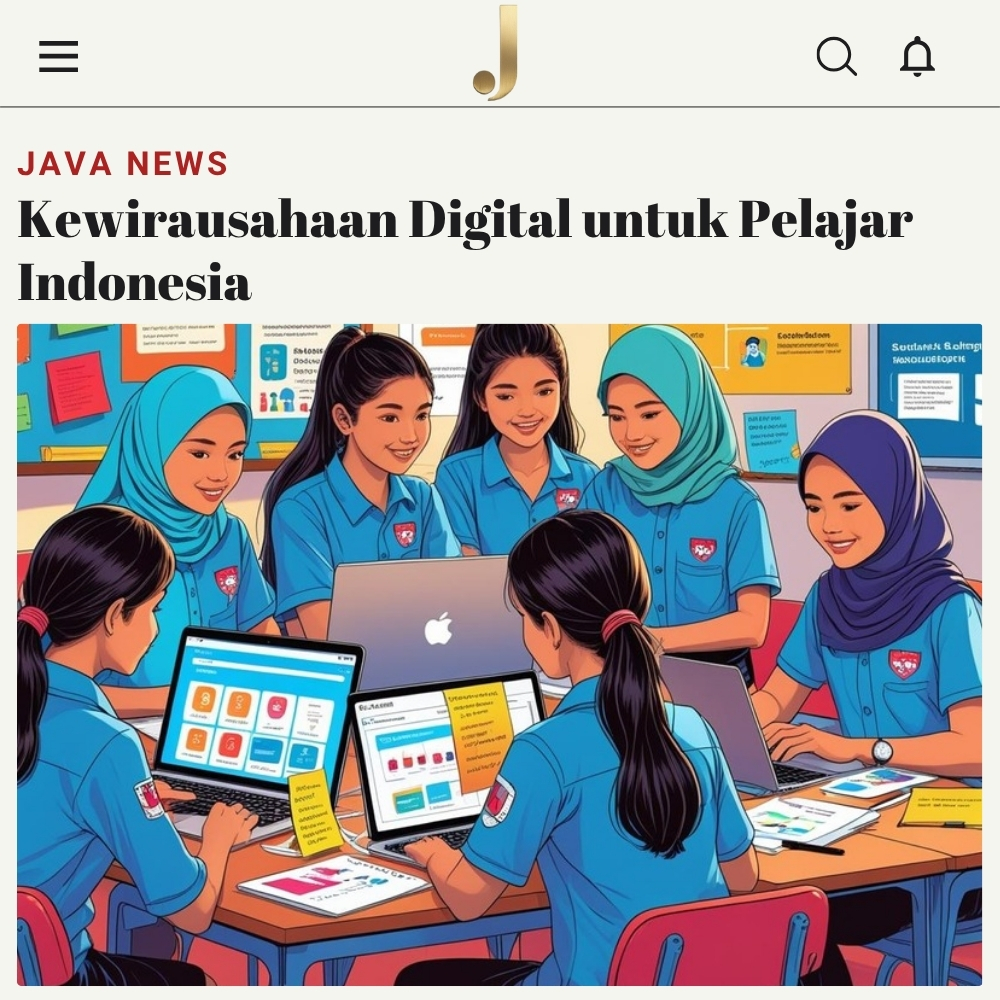 Kewirausahaan Digital untuk Pelajar Indonesia - javabetsport