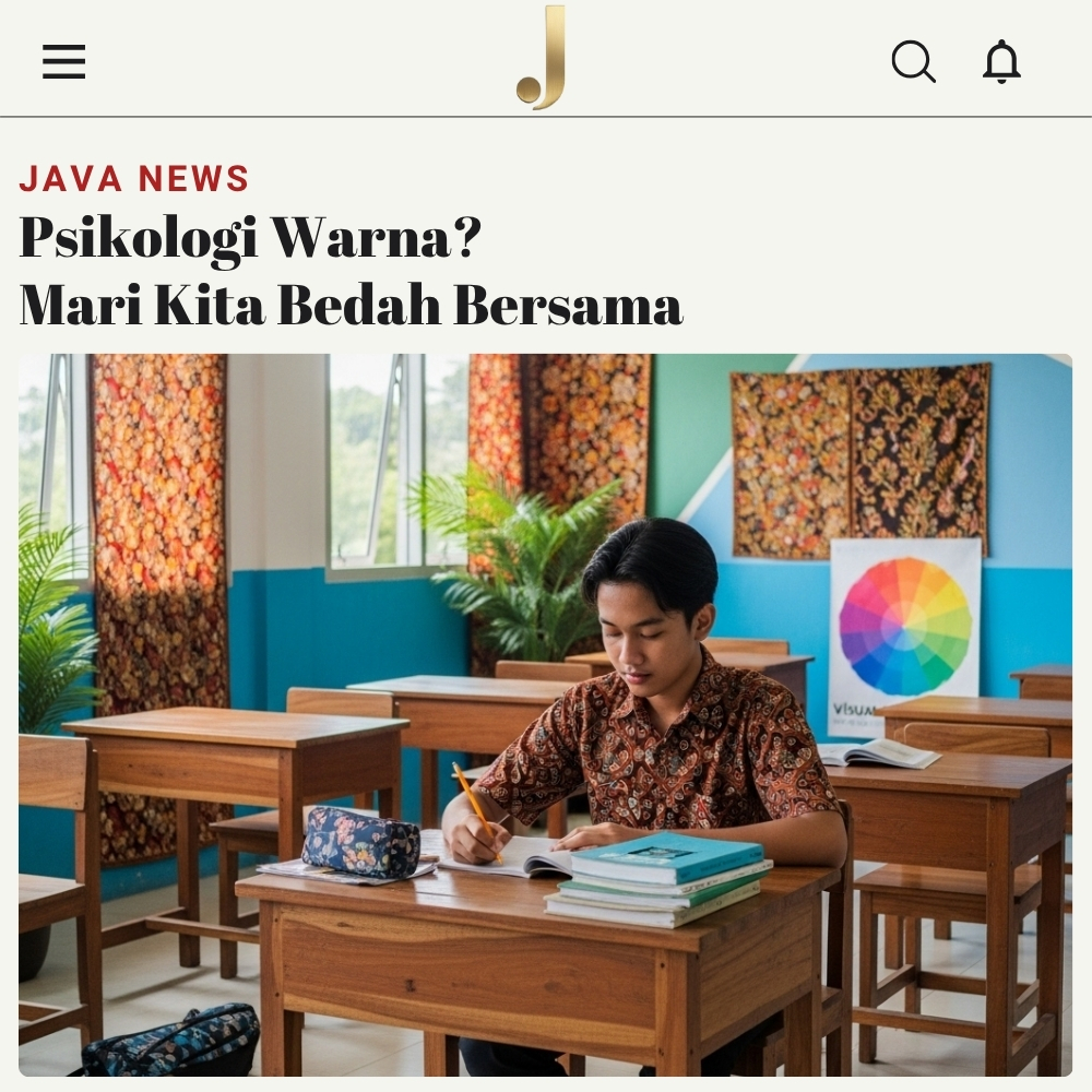 Psikologi Warna? Mari Kita Bedah Bersama