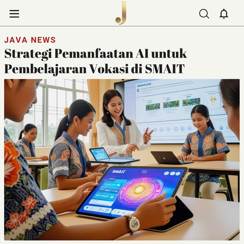 Strategi Pemanfaatan AI untuk Pembelajaran Vokasi di SMAIT - javabetsport
