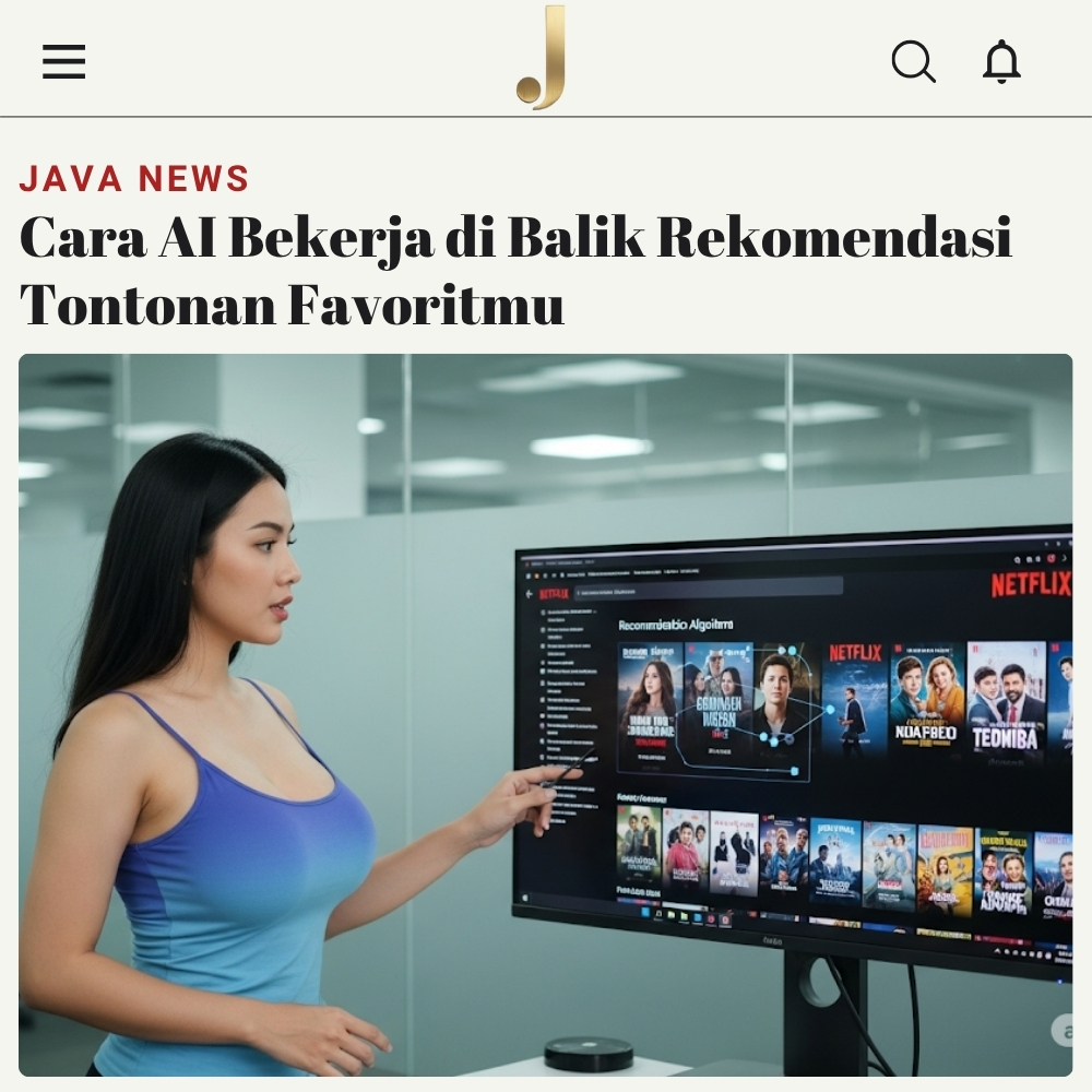 Cara AI Bekerja di Balik Rekomendasi Tontonan Favoritmu Javabetsport