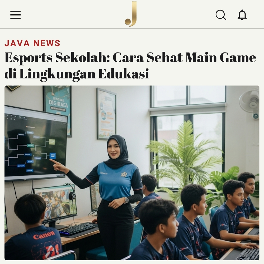 Esports Sekolah: Cara Sehat Main Game di Lingkungan Edukasi Javabetsport
