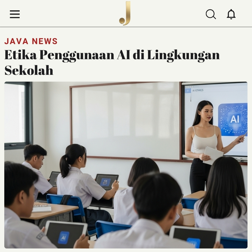 Etika Penggunaan AI di Lingkungan Sekolah Javabetsport