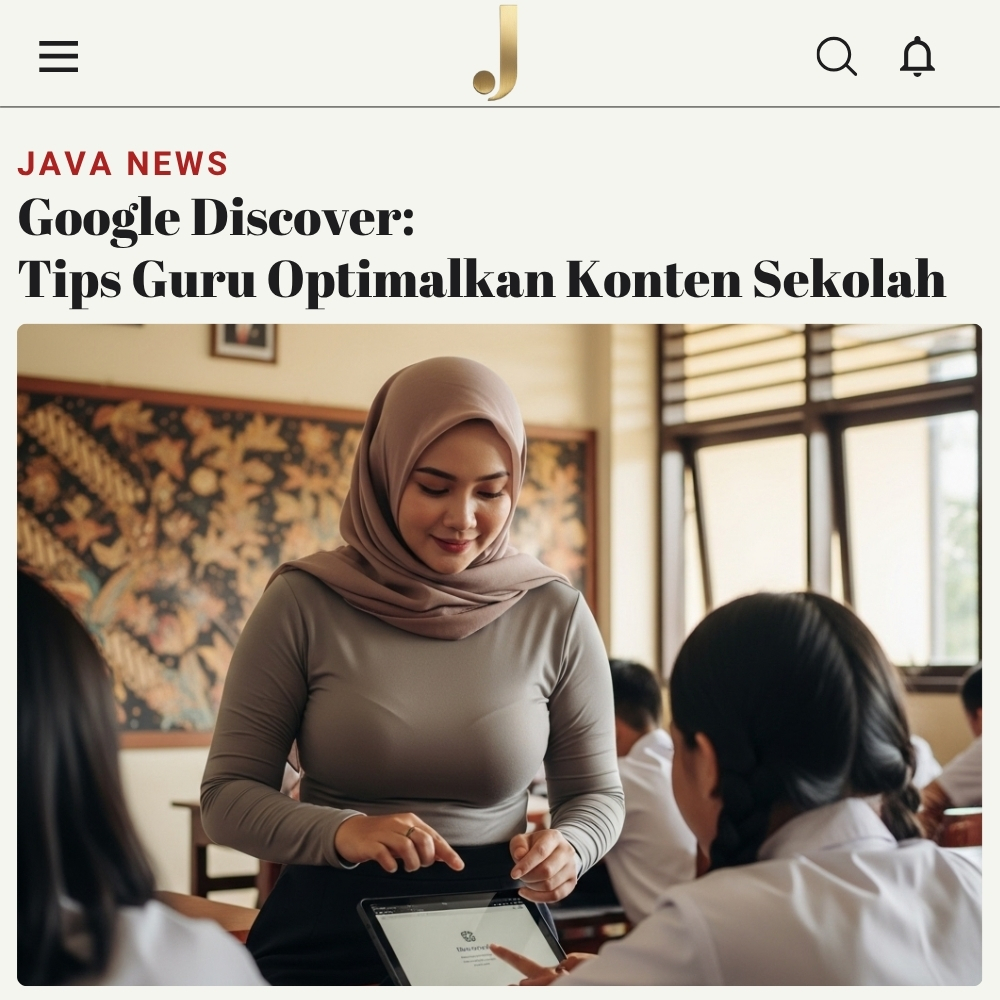 Google Discover: Tips Guru Optimalkan Konten Sekolah Javabetsport
