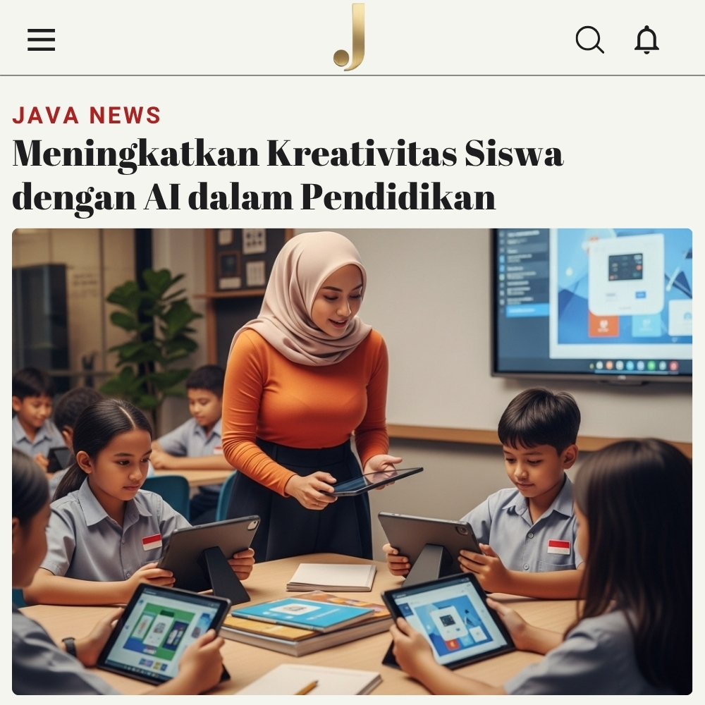 Meningkatkan Kreativitas Siswa dengan AI dalam Pendidikan Javabetsport