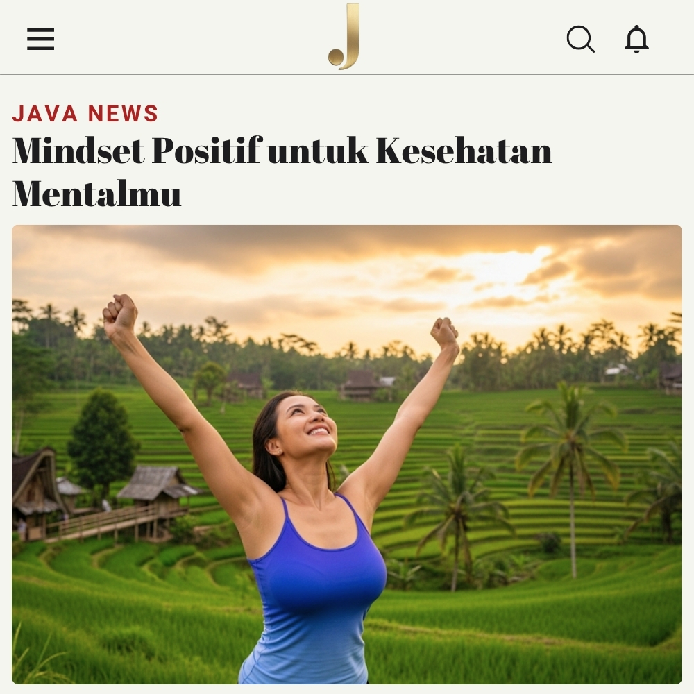 Javabetsport Mindset Positif untuk Kesehatan Mentalmu