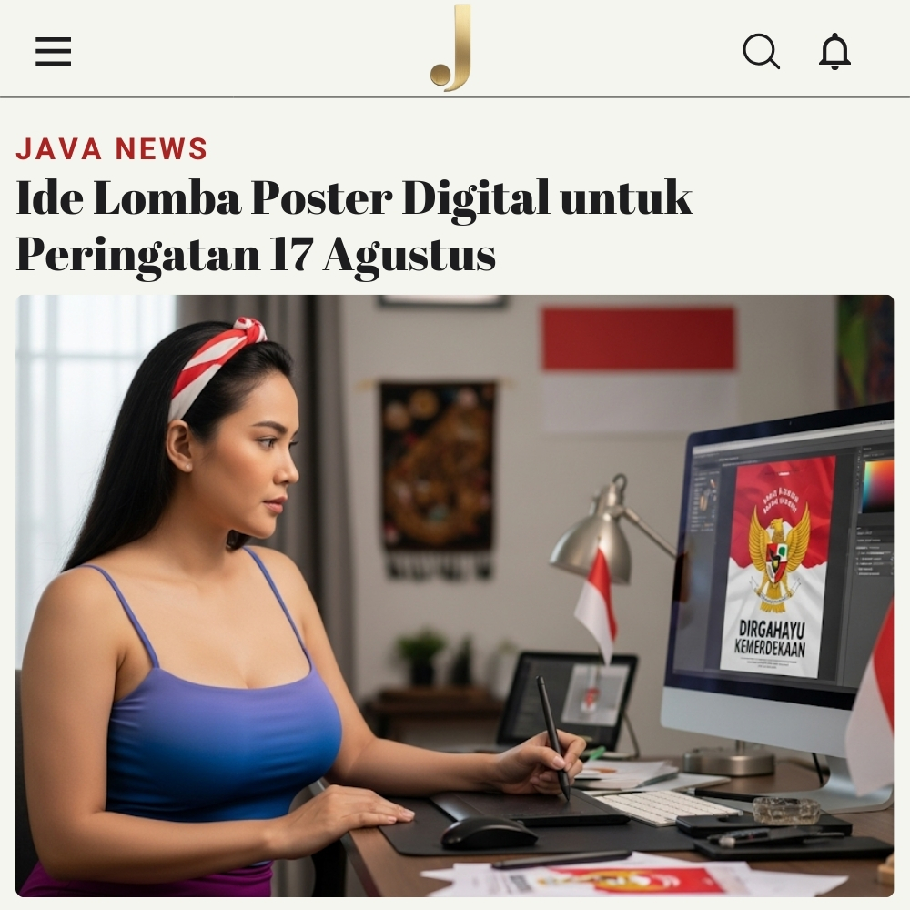 Ide Javabetsport Lomba Poster Digital untuk Peringatan 17 Agustus