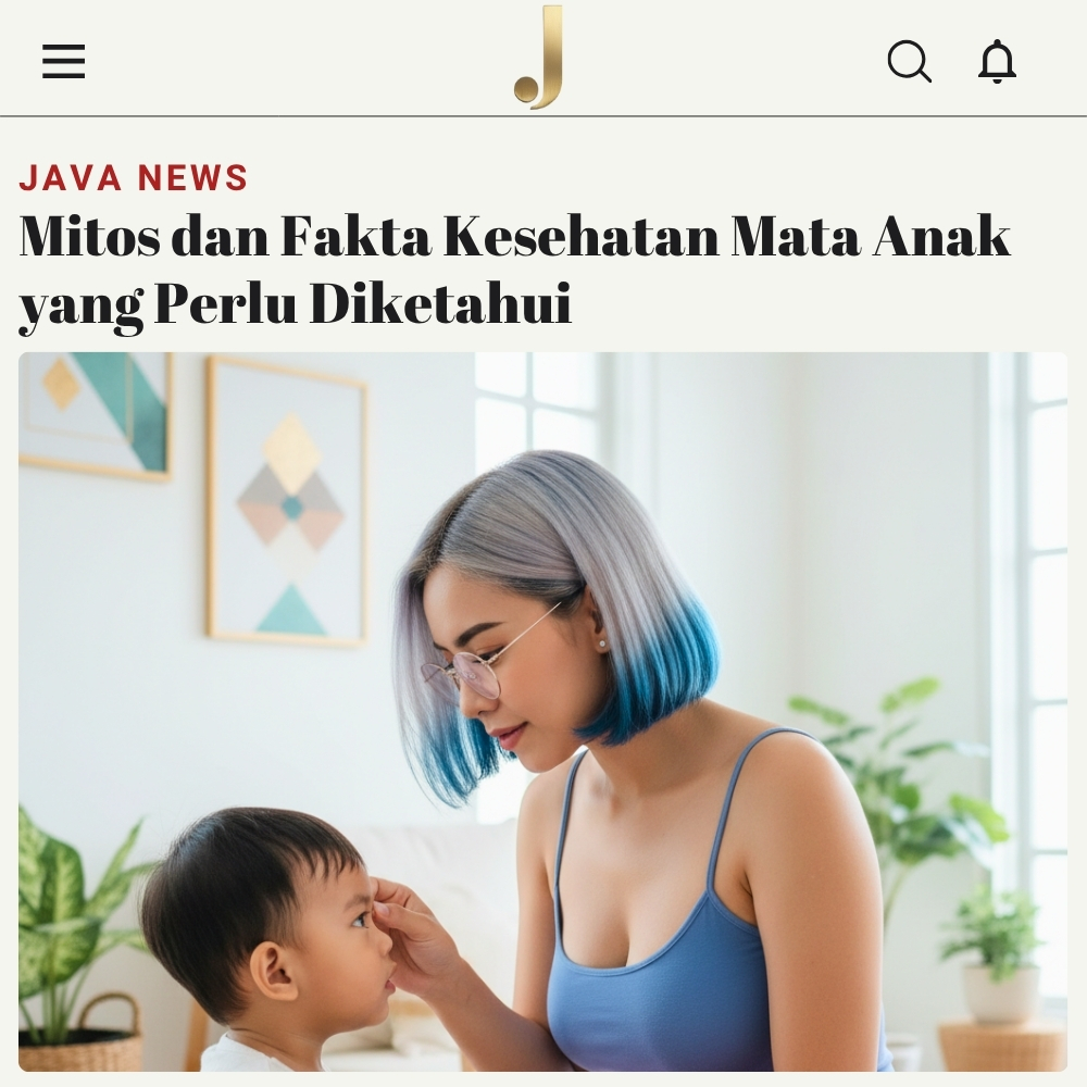 Mitos dan Fakta Kesehatan Mata Anak yang Perlu Diketahui Javabetsport